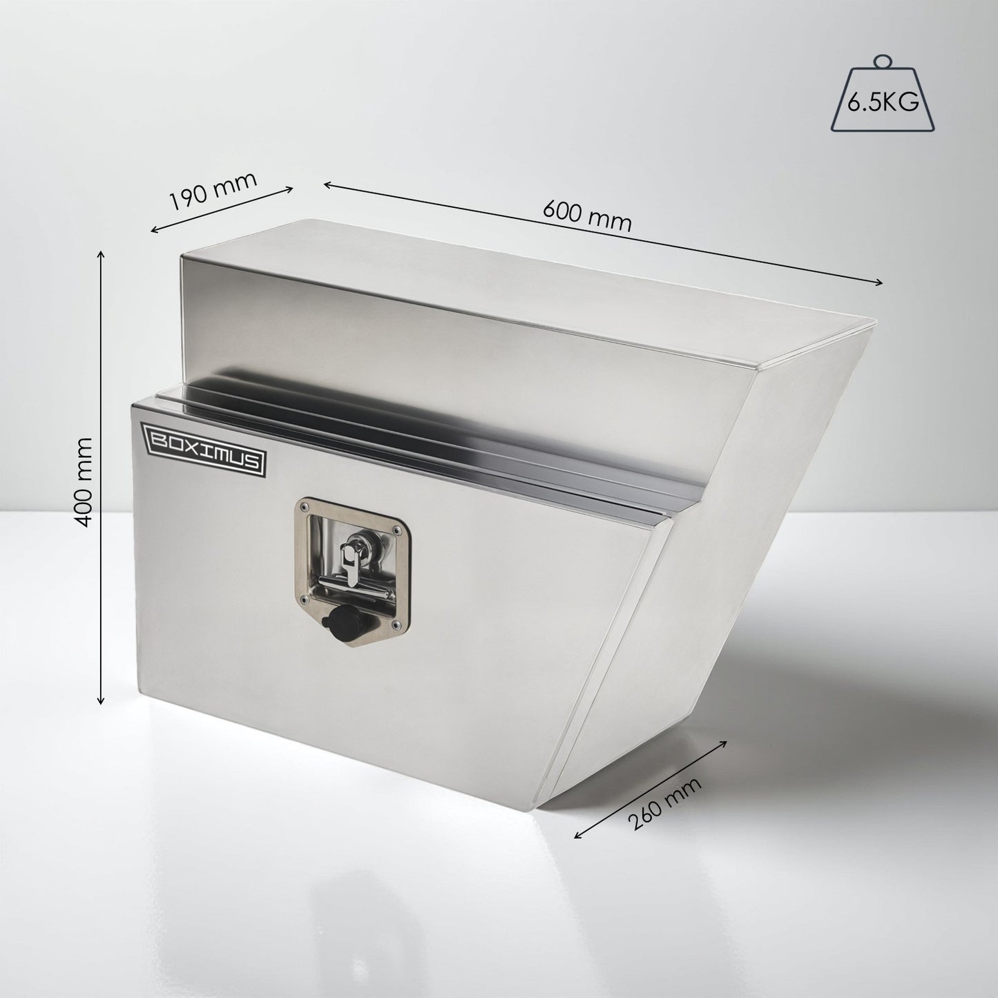 Under Tray Tool Boxes 600 Flat