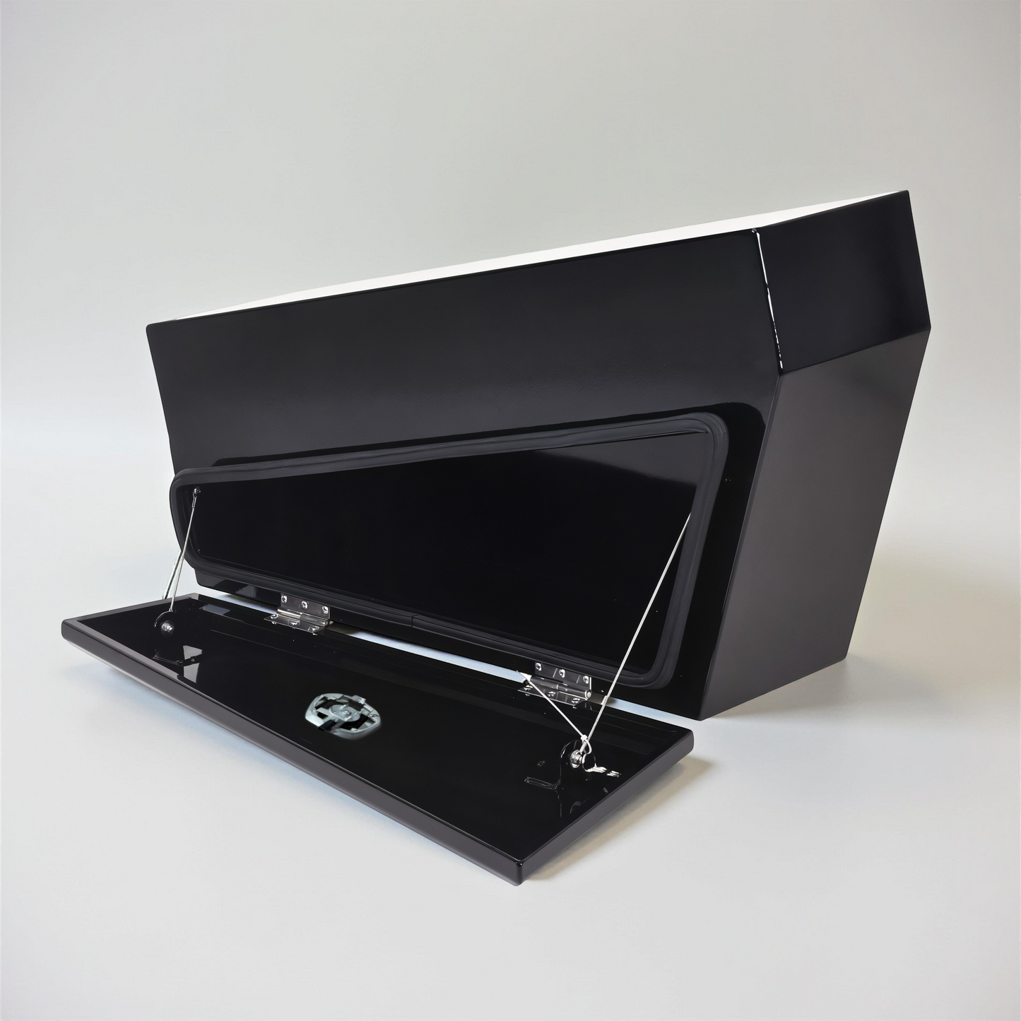 Under Tray Tool Boxes 750 Black Whale lock