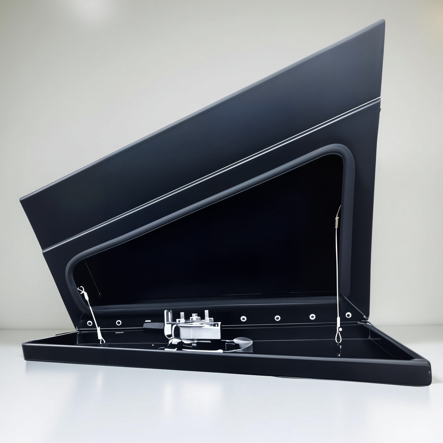 Under Tray Tool Boxes 600 Black Whale lock