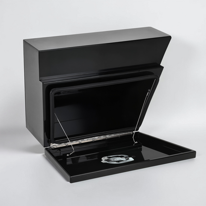 Under Tray Tool Boxes 600 Black Whale lock