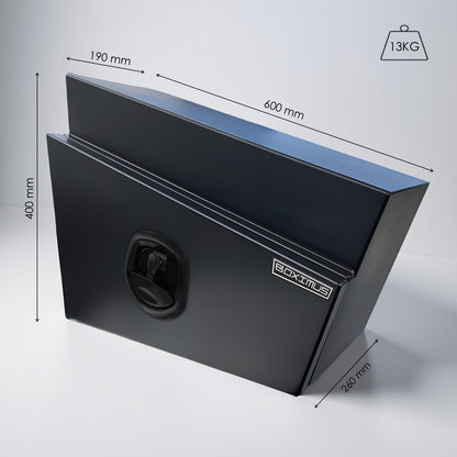 Under Tray Tool Boxes 600 Black Whale lock