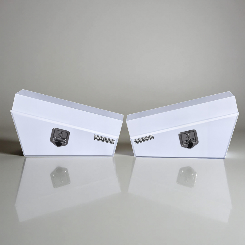 Under Tray Tool Boxes 750 White - Rugged & Reliable Storage - Boximus