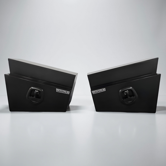 Under Tray Tool Boxes 600 Black Whale lock